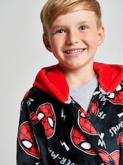 Brand Threads Spiderman Fleece-Bademantel - Bild 6 von 10