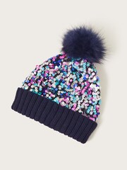 Monsoon Izzy Sequin Beanie Hat - Image 1 of 2