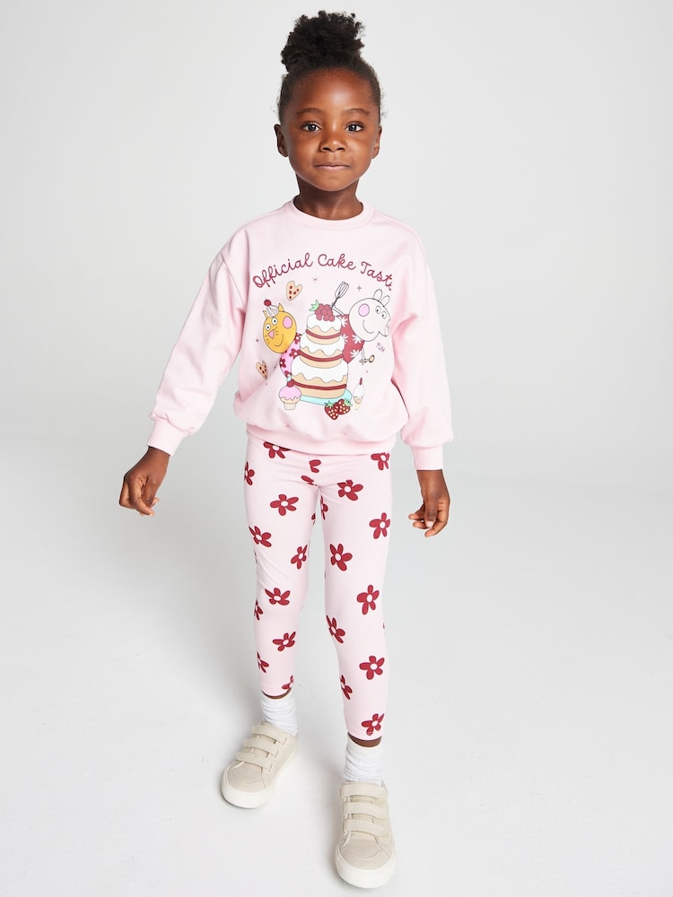 Brand Threads Peppa Pig Daywear Set - Image 1 of 10 Brand Threads Peppa Pig Daywear Set - Image 1 of 10