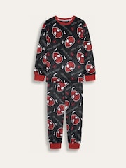 Brand Threads Black Spiderman Fleece Twosie Pyjamas Set - Image 7 of 10