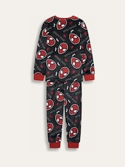 Brand Threads Black Spiderman Fleece Twosie Pyjamas Set - Image 8 of 10