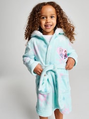 Brand Threads Blue Frozen Fleece Robe - Image 5 of 9