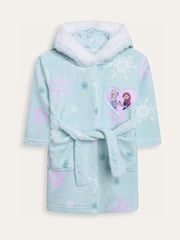 Brand Threads Blue Frozen Fleece Robe - Image 7 of 9