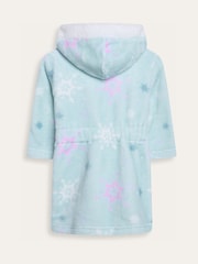 Brand Threads Blue Frozen Fleece Robe - Image 8 of 9