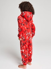 Brand Threads Spiderman Fleece All-In-One - Afbeelding 6 van 10