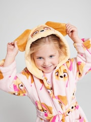 Brand Threads Pink Paw Patrol Fleece Robe - Image 2 of 10