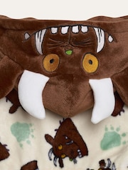 Brand Threads Cream Gruffalo Fleece Robe - Image 3 of 5