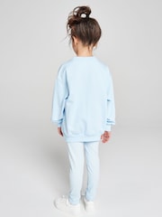 Brand Threads Blue Frozen Sweatshirt and Leggings Set - Image 6 of 10