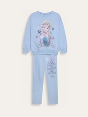 Brand Threads Blue Frozen Sweatshirt and Leggings Set - Image 7 of 10