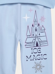 Brand Threads Blue Frozen Sweatshirt and Leggings Set - Image 9 of 10