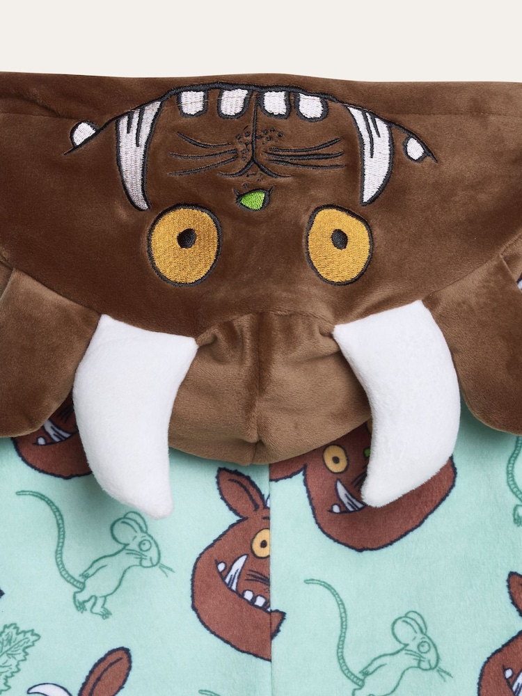 Brand Threads Green Gruffalo Fleece All-In-One - Image 4 of 4