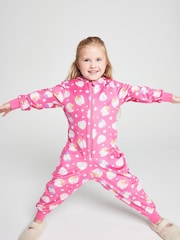 Brand Threads Peppa Pig Fleece All-In-One - Image 1 of 6