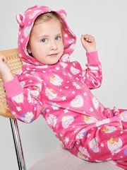 Brand Threads Peppa Pig Fleece All-In-One - Image 3 of 6