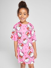 Brand Threads Pink Hello Kitty Nightie - Image 2 of 9