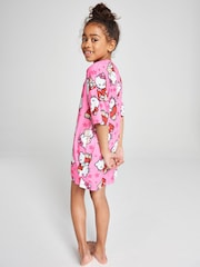 Brand Threads Pink Hello Kitty Nightie - Image 3 of 9