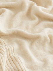 Neutral Brown Linen Button Up Cardigan - Image 7 of 7