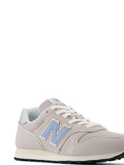 New Balance Grey Light Womens 373 Trainers - Image 3 of 12