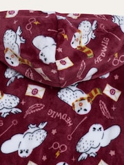 Brand Threads Red Harry Potter Hedwig Fleece Robe - Image 10 of 10