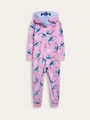 Brand Threads אוברול פליז עם עיטור של Lilo & Stitch - תמונה 7 מתוך 10