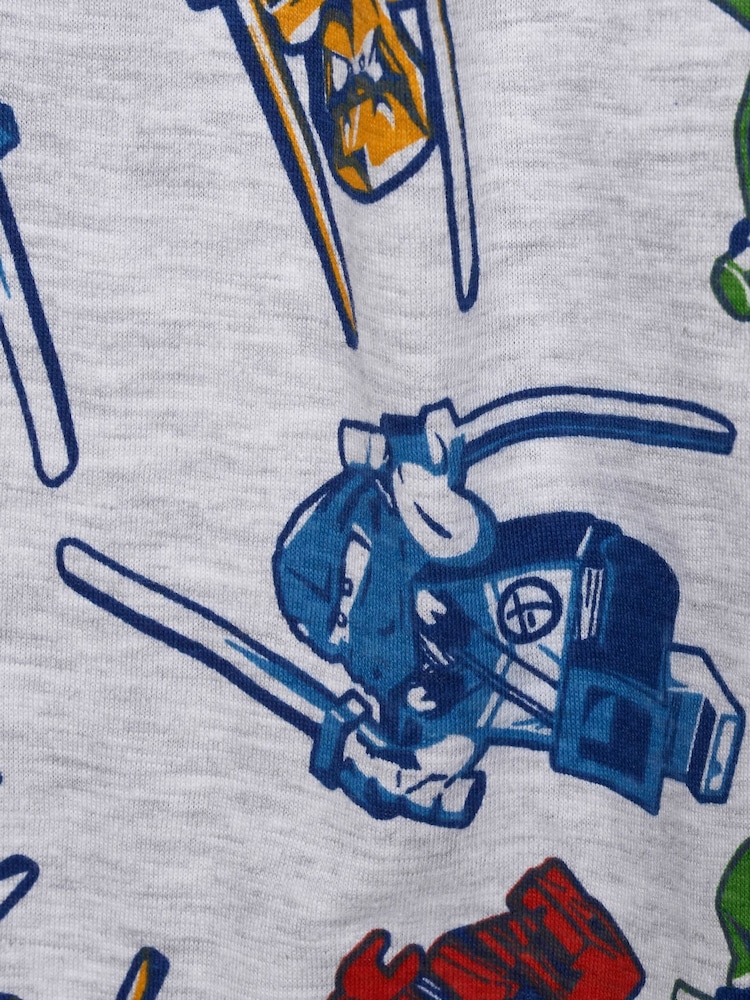 Brand Threads Blue Lego Ninjago Pyjamas Set - Image 10 of 10 Brand Threads Blue Lego Ninjago Pyjamas Set - Image 10 of 10