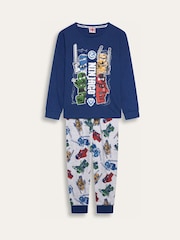 Brand Threads Blue Lego Ninjago Pyjamas Set - Image 7 of 10