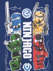 Brand Threads Blue Lego Ninjago Pyjamas Set - Image 9 of 10