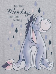 Brand Threads Grey Winnie The Pooh Eeyore Nightie - Image 9 of 9