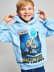 Brand Threads Blue Lego Fortnite Hoodie - Image 3 of 9