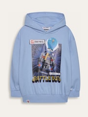 Brand Threads Blue Lego Fortnite Hoodie - Image 7 of 9
