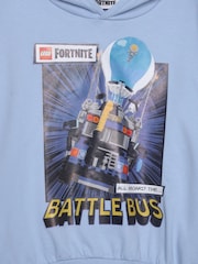 Brand Threads Blue Lego Fortnite Hoodie - Image 9 of 9