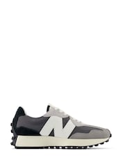 New Balance Light Black Womens 327 Trainers - Image 1 of 10
