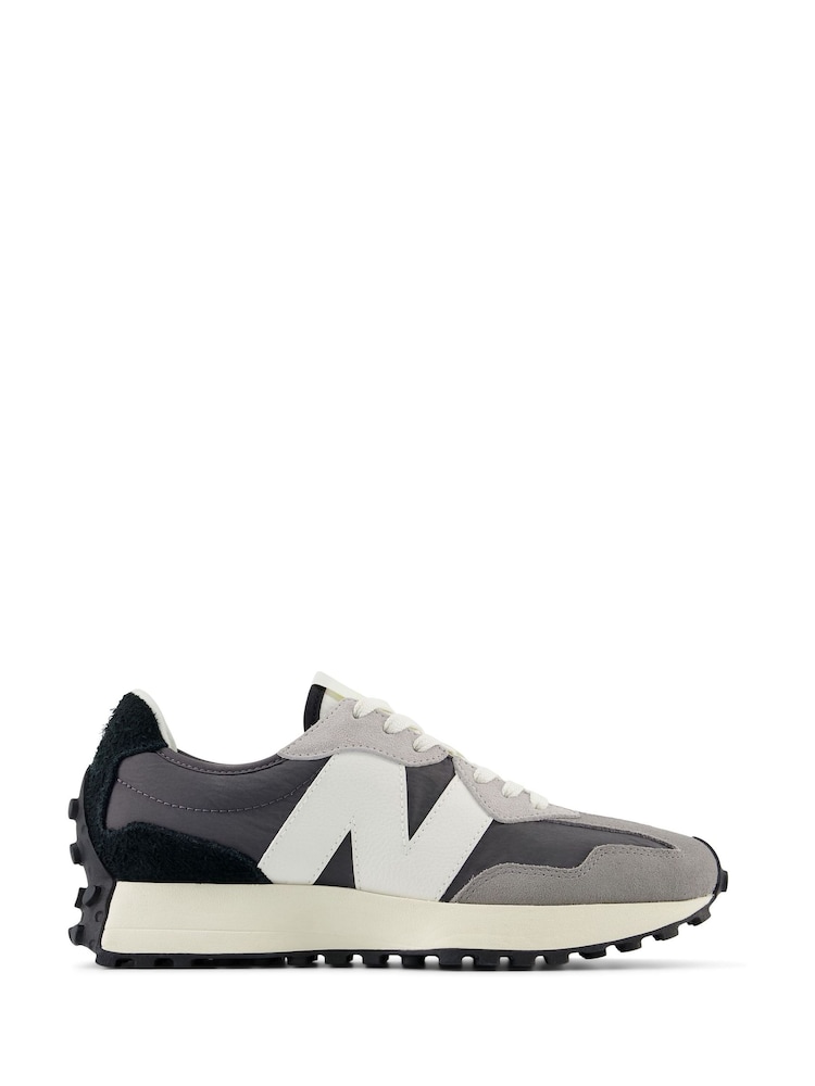 New Balance Light Black Womens 327 Trainers - Image 1 of 10