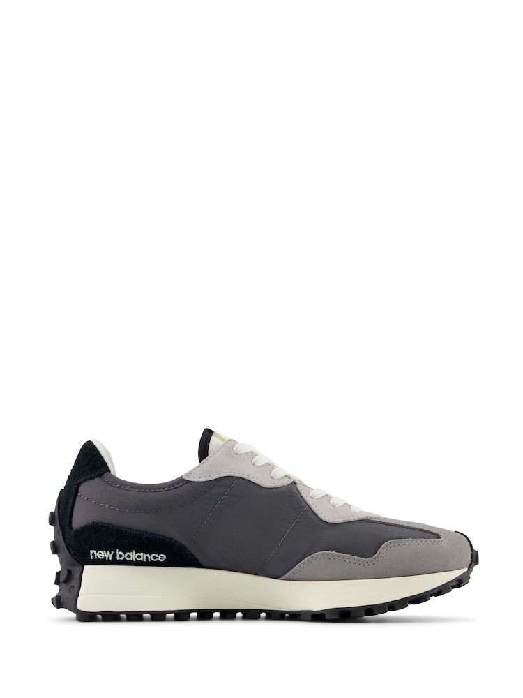 New Balance Light Black Womens 327 Trainers - Image 2 of 10