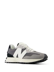 New Balance Light Black Womens 327 Trainers - Image 8 of 10