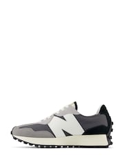 New Balance Light Black Womens 327 Trainers - Image 9 of 10