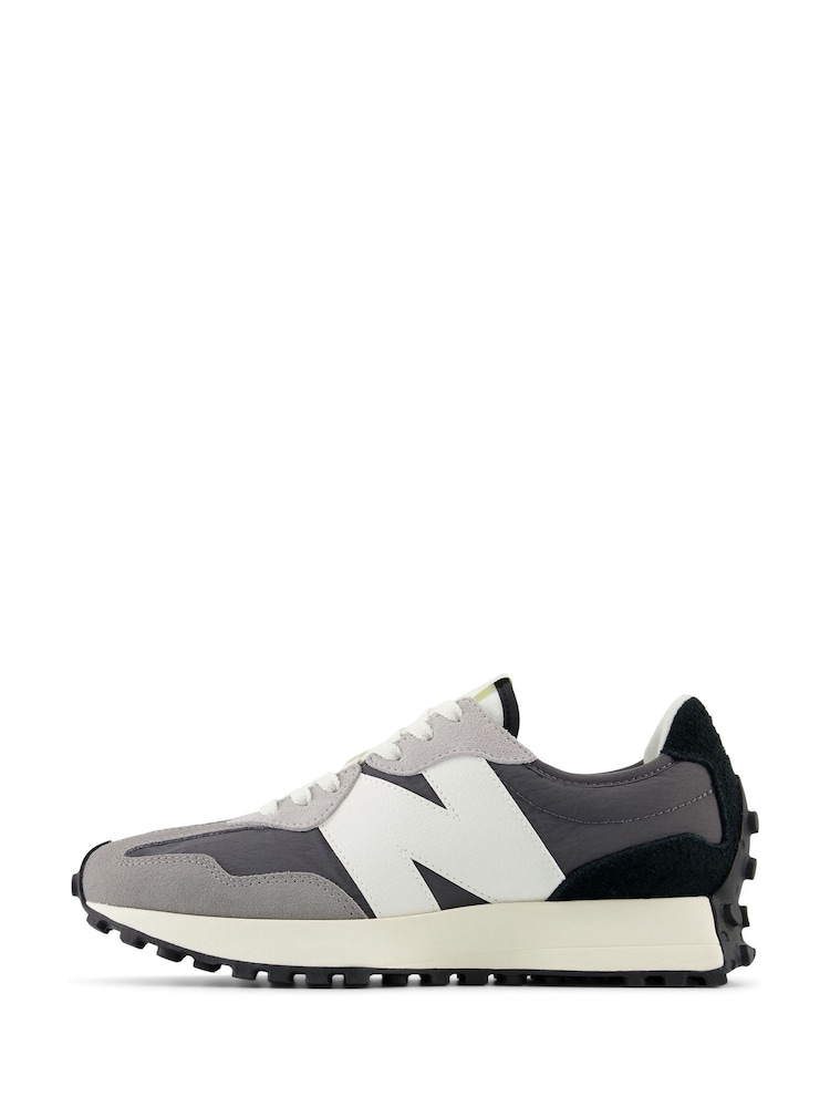 New Balance Light Black Womens 327 Trainers - Image 9 of 10