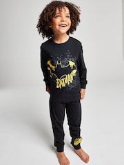 Brand Threads Black Batman Pyjama Set - Image 1 of 10