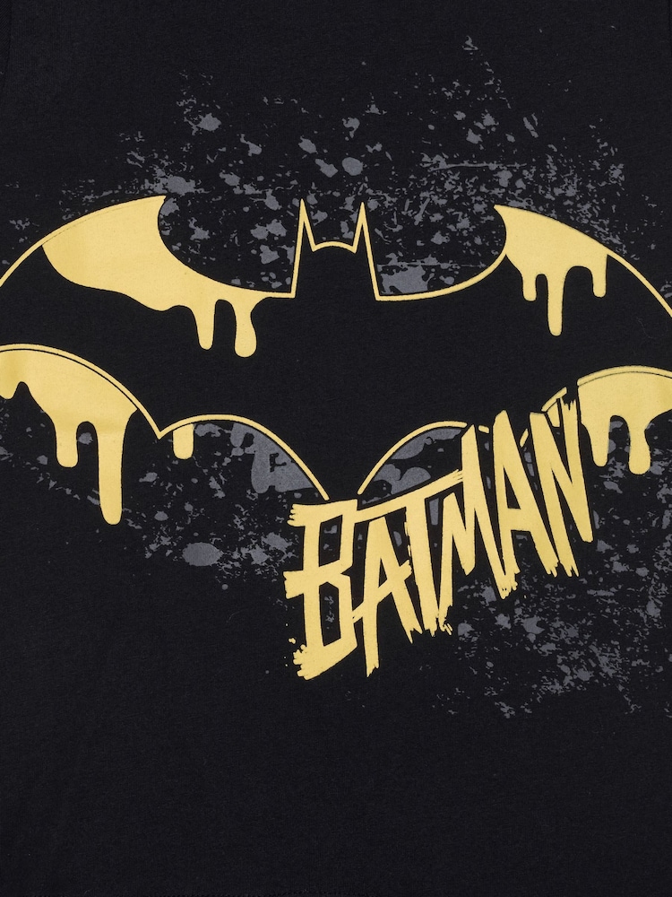 Brand Threads Black Batman Pyjama Set - Image 10 of 10 Brand Threads Black Batman Pyjama Set - Image 10 of 10