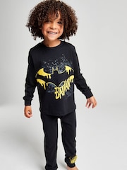 Brand Threads Black Batman Pyjama Set - Image 4 of 10