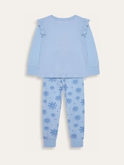 Brand Threads Blue Frozen Jersey Pyjamas Set - Image 8 of 10