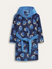 Brand Threads Blue Sonic The Hedgehog Fleece Robe - Image 7 of 10