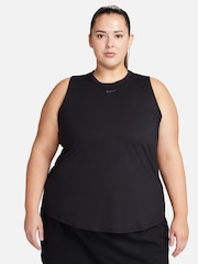 Nike Black Curve One Classic Dri-FIT Fitness Tank Top - Image 1 of 4