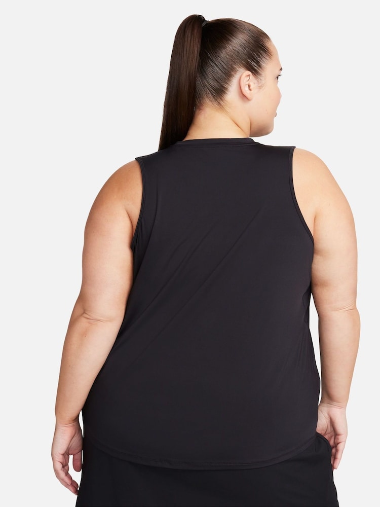 Nike Black Curve One Classic Dri-FIT Fitness Tank Top - Image 2 of 4