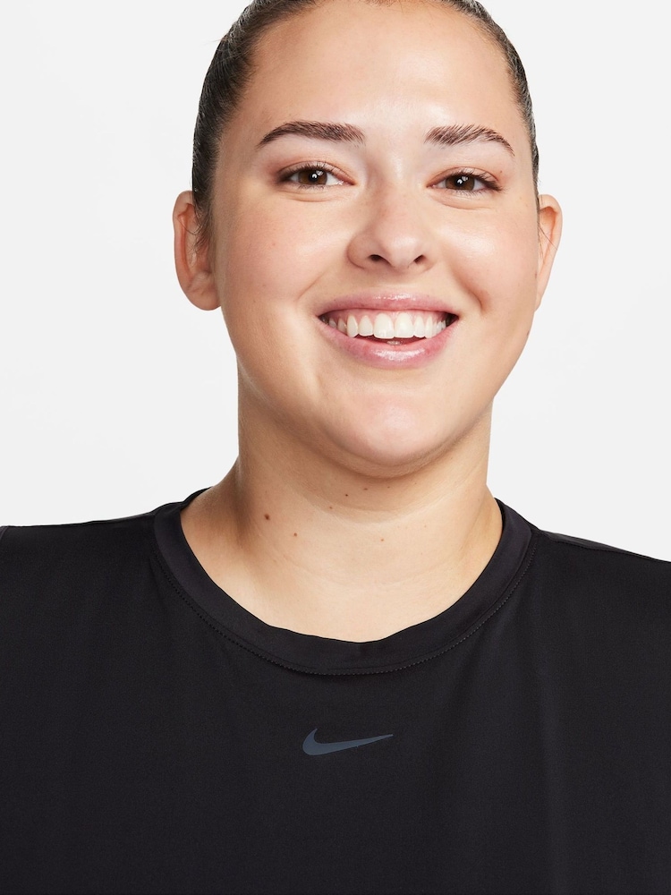 Nike Black Curve One Classic Dri-FIT Fitness Tank Top - Image 4 of 4