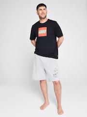 Brand Threads Black Lego Masterbrand Pyjamas - Image 2 of 9