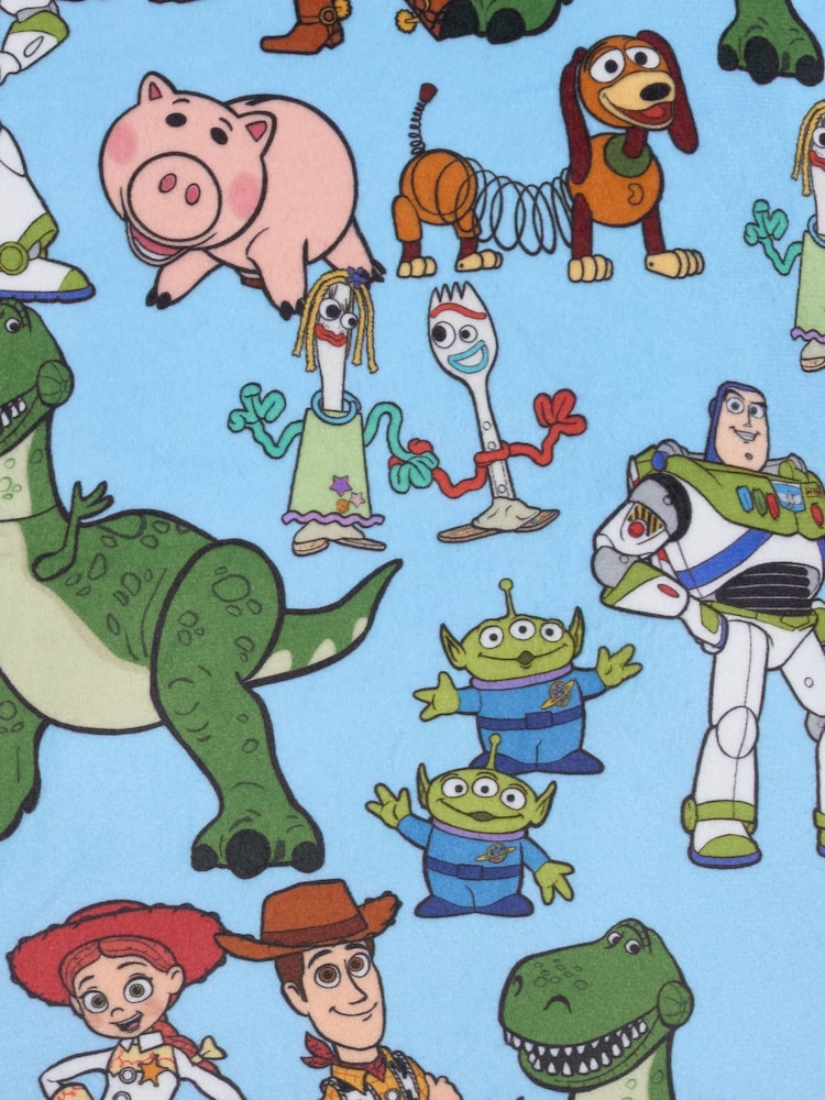 Brand Threads Blue Toy Story 5 Fleece Twosie Pyjama Set - Image 12 of 12 Brand Threads Blue Toy Story 5 Fleece Twosie Pyjama Set - Image 12 of 12