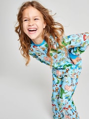 Brand Threads Blue Toy Story 5 Fleece Twosie Pyjama Set - Image 4 of 12