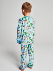Brand Threads Blue Toy Story 5 Fleece Twosie Pyjama Set - Image 6 of 12