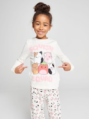 Brand Threads Cream Squishmallows Pyjama Set - Image 1 of 10