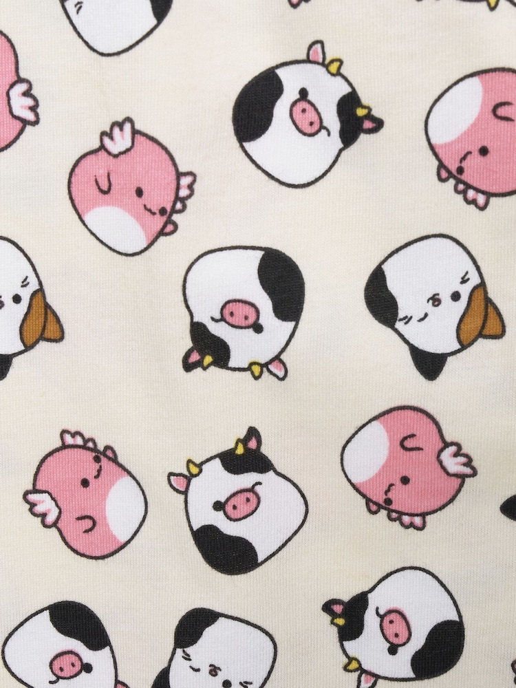 Brand Threads Cream Squishmallows Pyjama Set - Image 10 of 10 Brand Threads Cream Squishmallows Pyjama Set - Image 10 of 10
